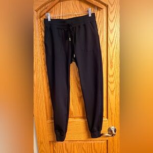 ZYIA Active Black Nylon-Spandex Joggers